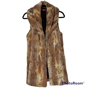 Alice + Olivia Faux Fur Vest